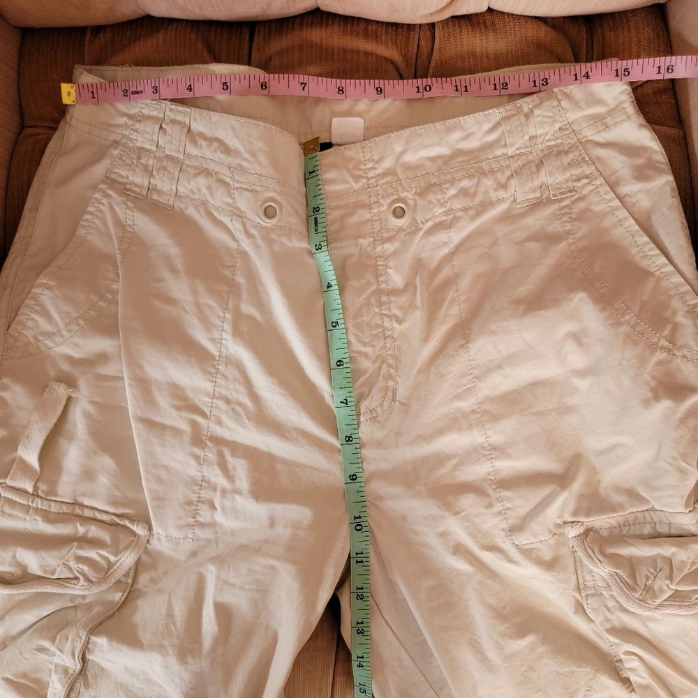 Vintage H&M Wide Leg 1990s Festival Raver Cargo Pants - Picture 9 of 9